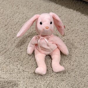 Ty Beannie Baby Bunny - "Hoppity"